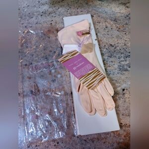 New Vintage Grandoe Nylon Long Gloves Cream Complete Packaging Read Cosplay 50s